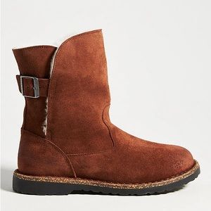 Birkenstock Uppsala Sherling and Suede boots